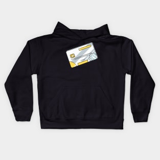 Credit Card Membership Card Kids Hoodie